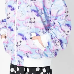 ACDC RAG Angel Cat Zip Big Hoodie Jacket