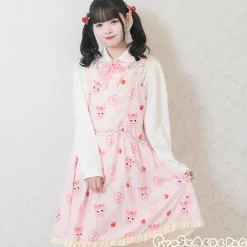 ACDC RAG Berry Bunny Camisole Dress