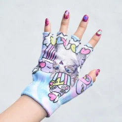 ACDC RAG Cat Dessert Fingerless Gloves