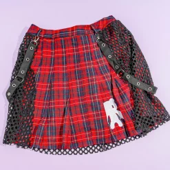 ACDC RAG Dark Gloomy Mesh Skirt