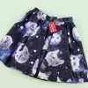 ACDC RAG Gaalxy Cat Flare Skirt