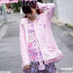 ACDC Rag Pastel Gloomy Bear Hoodie