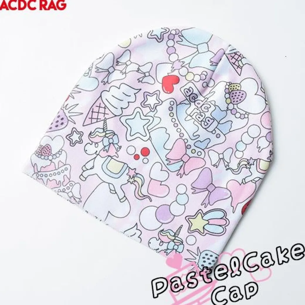 ACDC RAG Pastel Unicorn Beanie Hat