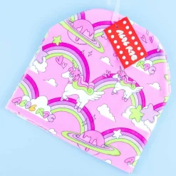 ACDC Rag Pink Rainbow Unicorn Beanie Hat