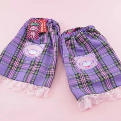 ACDC RAG Plum Gloomy Bear Leg Warmers