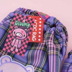 ACDC RAG Plum Gloomy Bear Leg Warmers