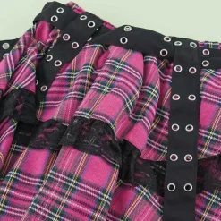 ACDC Rag Vivid Gloomy Bear Belt Skirt