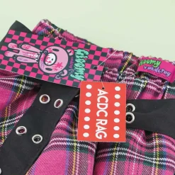 ACDC Rag Vivid Gloomy Bear Belt Skirt