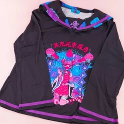 ACDC RAG x A.YAMI Aishiteru Sailor Top - Black