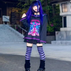 ACDC RAG x A.YAMI Aishiteru Sailor Top - Black
