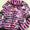 ACDC RAG Yami Kawaii Punk Menhera-chan Usamimi Parka - Black