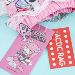 ACDC RAG Yami Kawaii Punk Menhera-chan Leg Warmers - Pink