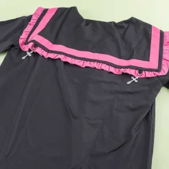 ACDC RAG Yami Kawaii Punk Menhera-chan Sailor Tee - Black