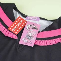 ACDC RAG Yami Kawaii Punk Menhera-chan Sailor Tee - Black