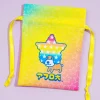 Afro Ken Retro Star Mini Drawstring Pouch