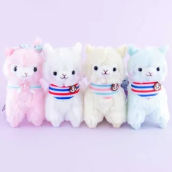Alpacasso Marine Stripes Plushie - Medium