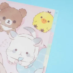 Always With Rilakkuma Multi-Pocket A4 File Folder