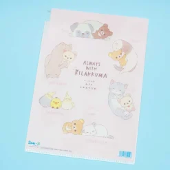 Always With Rilakkuma Multi-Pocket A4 File Folder