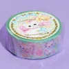 Amenomori Fumika Flower Kitty Washi Tape