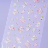 Amenomori Fumika Flowery Clear Seal Stickers