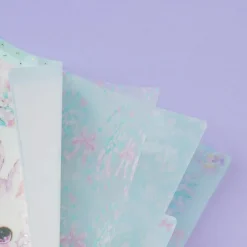 Amenomori Fumika Flowery Bunny Multi-Pocket A5 File Folder