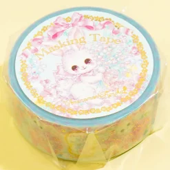 Amenomori Fumika Flowery Bunny Masking Tape