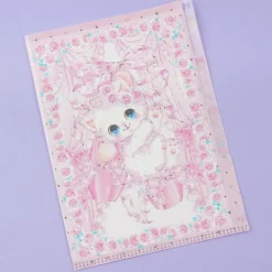 Amenomori Fumika Flowery Neko Multi-Pocket A5 File Folder