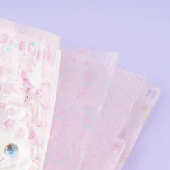 Amenomori Fumika Flowery Neko Multi-Pocket A5 File Folder