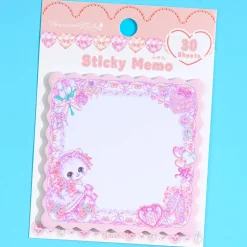 Amenomori Fumika Lace Kitty Sticky Notes