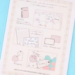 Amenomori Fumika Ribbon & Neko Stickers