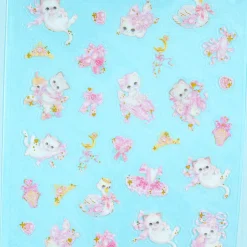 Amenomori Fumika Ribbony Kitty Stickers