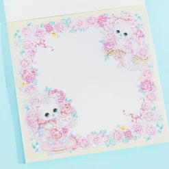 Amenomori Fumika Rose Garden Square Memo Pad