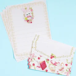 Amenomori Fumika Strawberry Bunny Letter Set