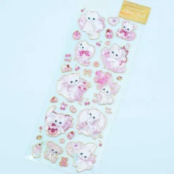 Amenomori Fumika Sweet Animal Clear Seal Stickers