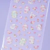Amenomori Fumika Sweet Neko Clear Seal Stickers