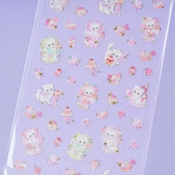 Amenomori Fumika Sweet Neko Clear Seal Stickers