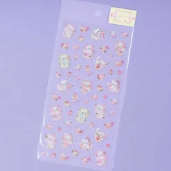Amenomori Fumika Sweet Neko Clear Seal Stickers