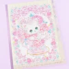 Amenomori Fumika Tea Time Rose A5 File Folder