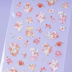 Amenomori Fumika Valentine Clear Seal Stickers