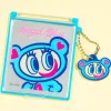 Angel Blue Compact Mirror With Charm