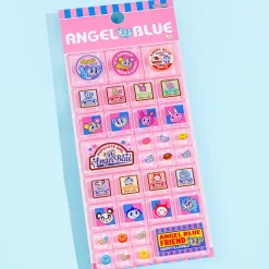 Angel Blue Friend Tile Stickers