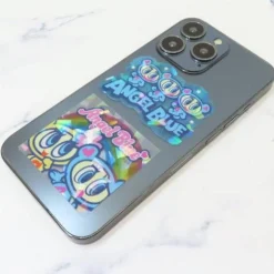 Angel Blue Holographic Stickers
