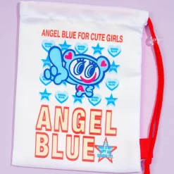 Angel Blue Nakamura Kun Drawstring Bag