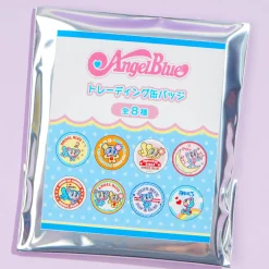 Angel Blue Pop & Cute Trading Badge