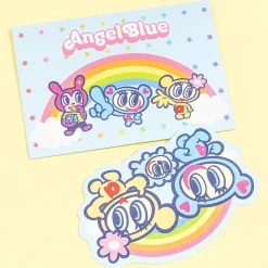 Angel Blue Rainbow Mini Letter Set