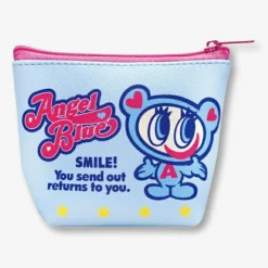 Angel Blue Smile Mini Purse