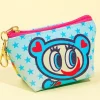 Angel Blue Triangle Mini Pouch