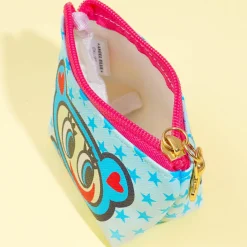 Angel Blue Triangle Mini Pouch