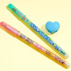 Angel Blue Two-In-One Rocket Pencil Set