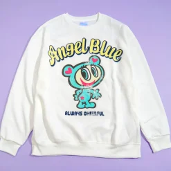 Angel Blue Vintage Sweatshirt